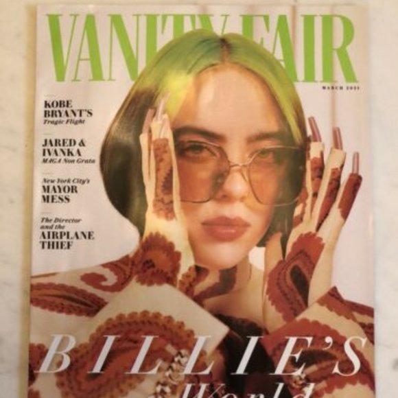 VANITY FAIR Magazine March 2021 Billie Eilish - Picture 2 of 3